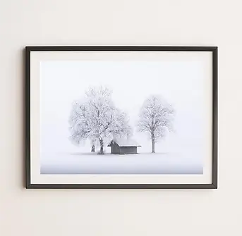 tableau photo paysage Suisse Firbourg encadrement qualité.webp