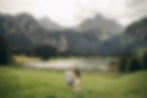 Shooting couple et grossesse, montagne
