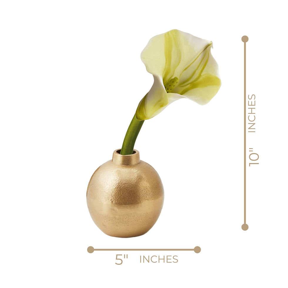 Thumbnail: CALLA LILY IN A GOLD SPHERE