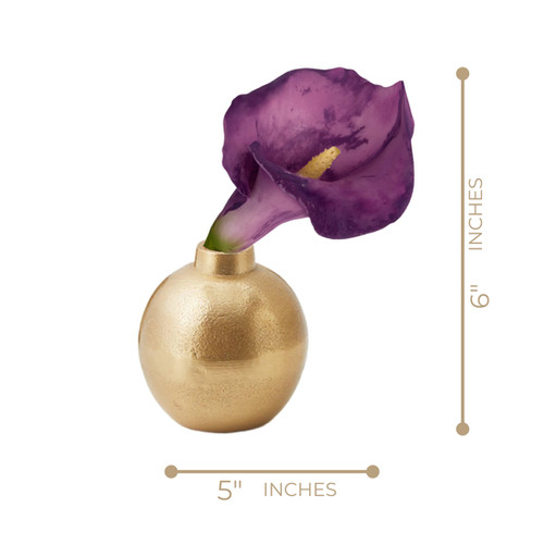 CALLA LILY IN A GOLD SPHERE | callas art studio