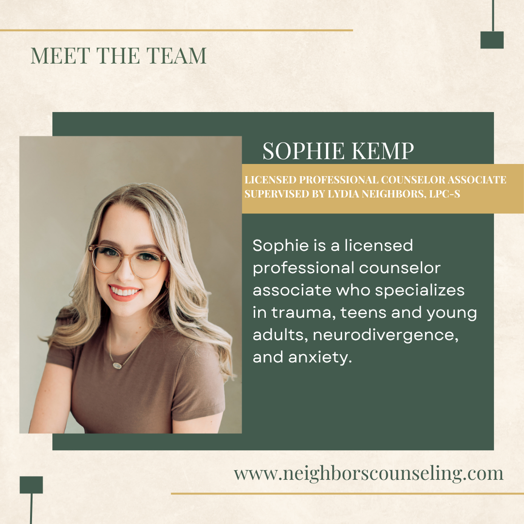 Sophie Kemp, LPC-Associate