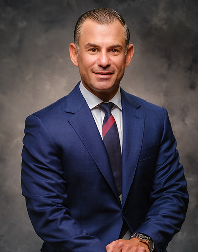 Michael LiPari wearing a blue suit, Fortress Mortgage Advisors