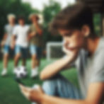 מתבגר חווה קושי חברתי