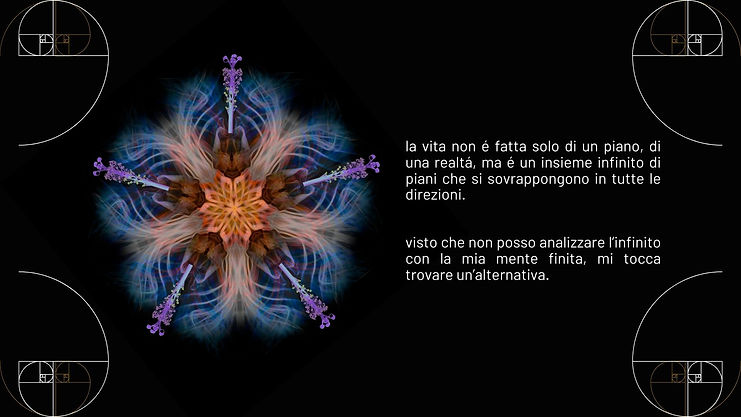 la vita non é fatta di un solo piano, ma infiniti strati che si intrecciano, guarda oltre