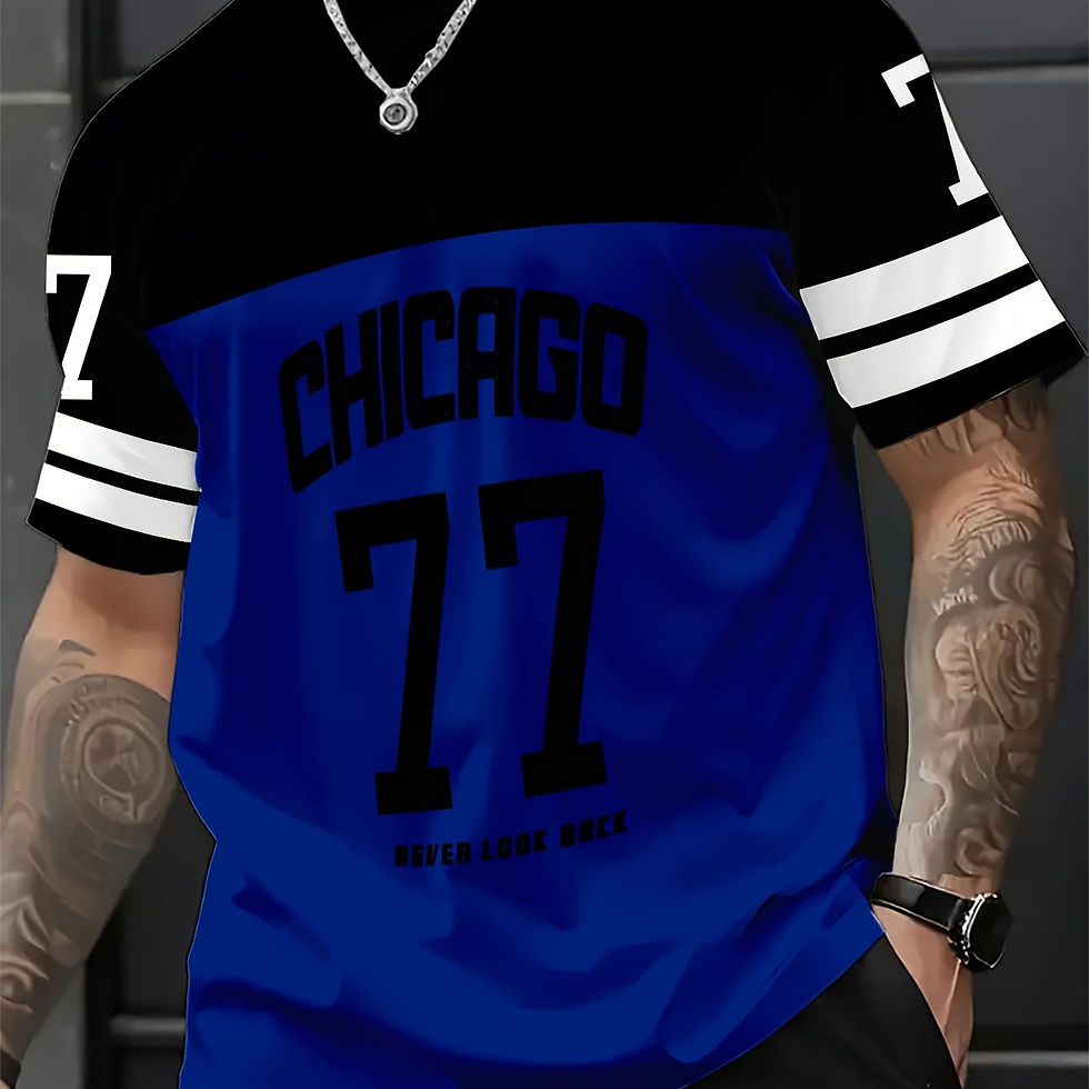 Miniatura: Camiseta Chicago - Confortável Exclusiva .
