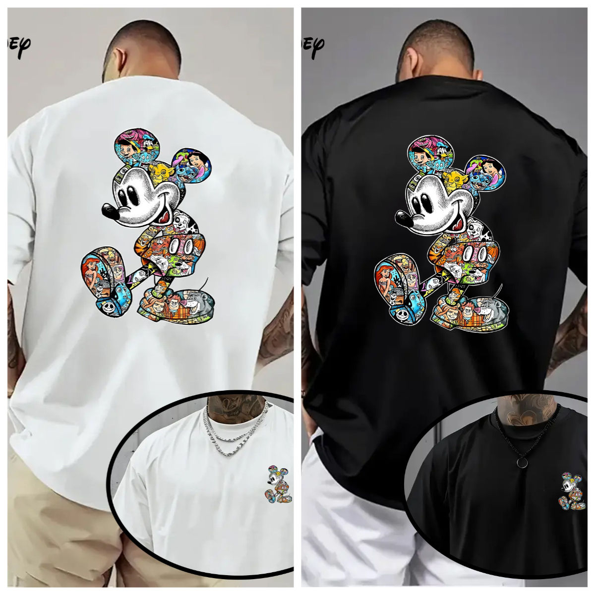 Drop Disney ! T-shirt Mickey, Confortável e Cheia de Atitude !