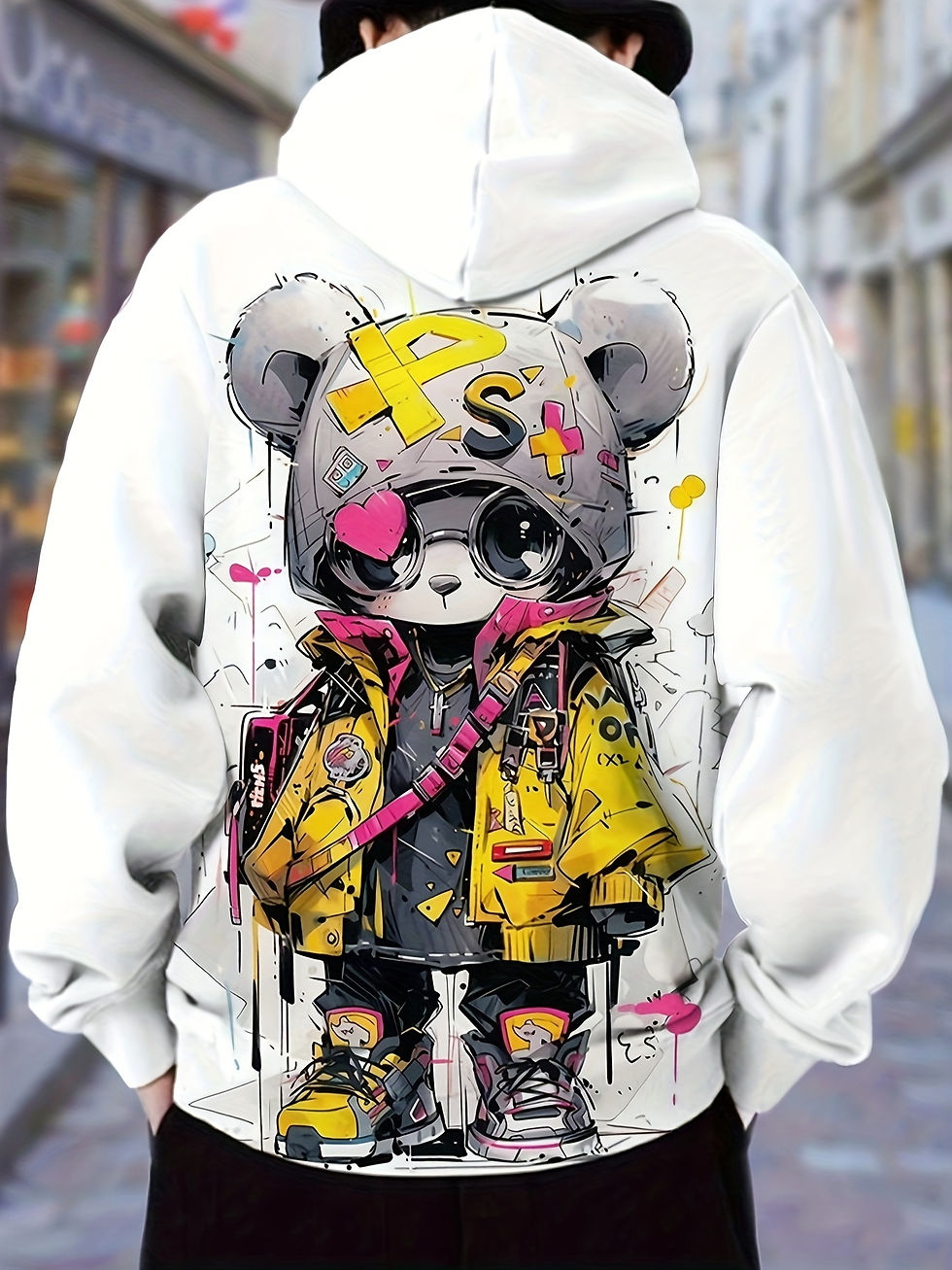 Miniatura: Moletom  Urso Hype Streetwear, Estiloso e Macio !