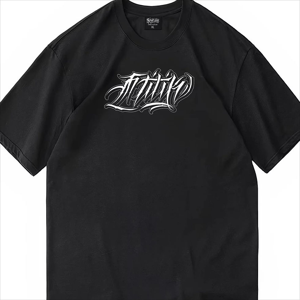 Miniatura: Oversized Unissex Chicano com Deusa Religiosa .