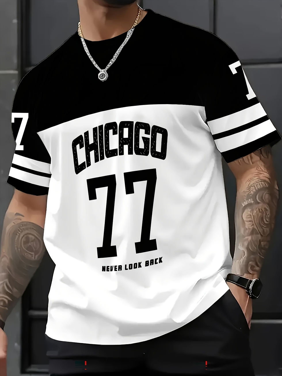 Miniatura: Camiseta Chicago - Confortável Exclusiva .