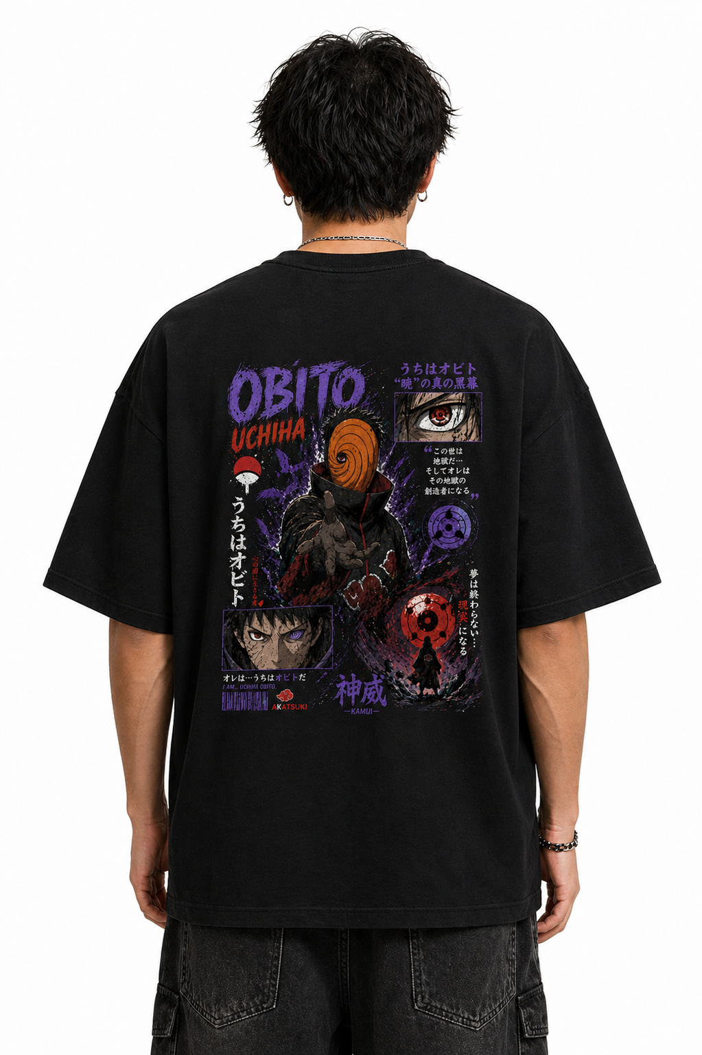 Oversized Naruto - OBITO - Exclusive Print !