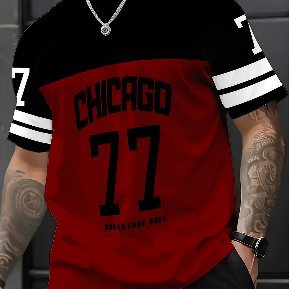 Miniatura: Camiseta Chicago - Confortável Exclusiva .