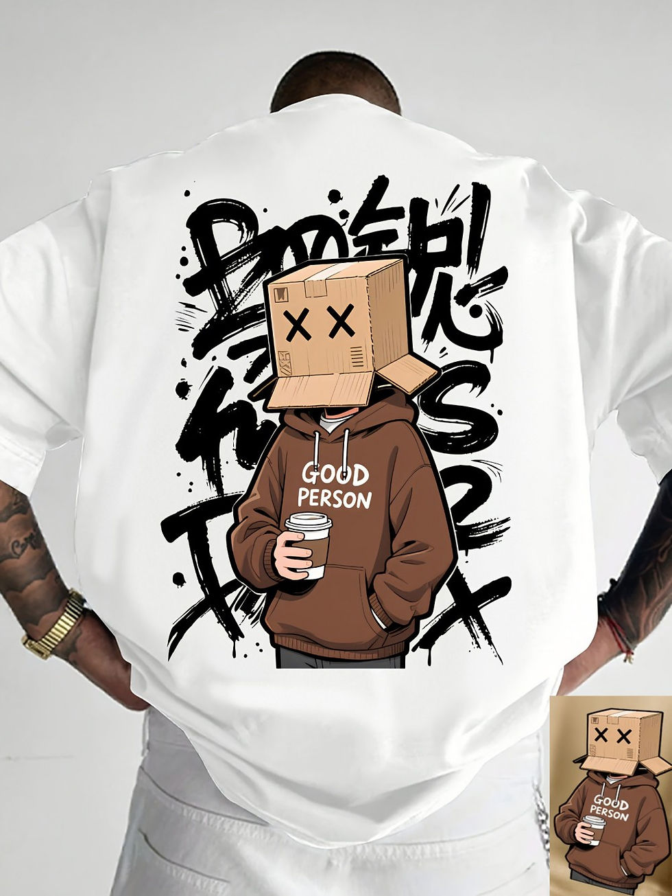 Miniatura: Camiseta Cartoon, Grafite, Confortável e Exclusiva !