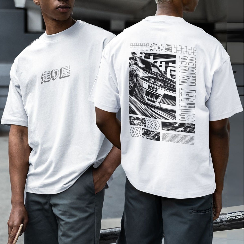 Miniatura: Camiseta Básica Street Racer Drift .