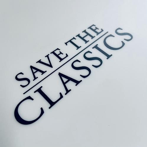 Save the Classics sticker | Mysite