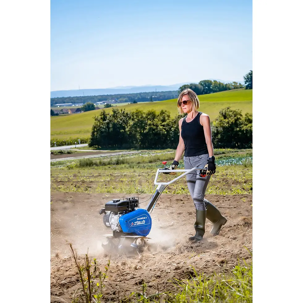 Miniature : Motobineuse Staub MAXIBÊCHE K