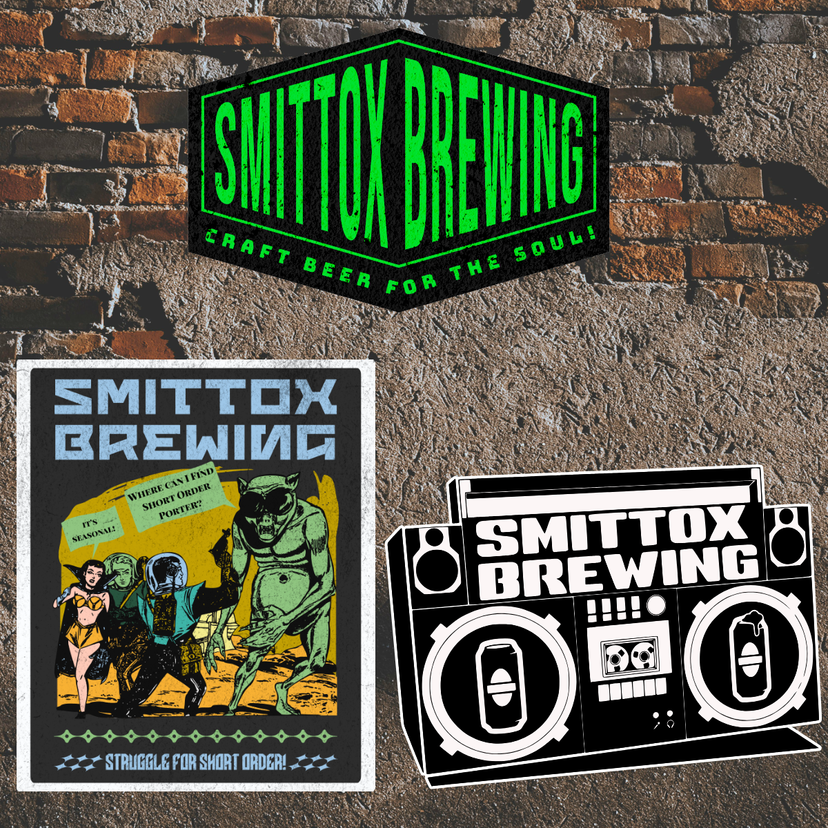 Smittox  Sticker  Pack