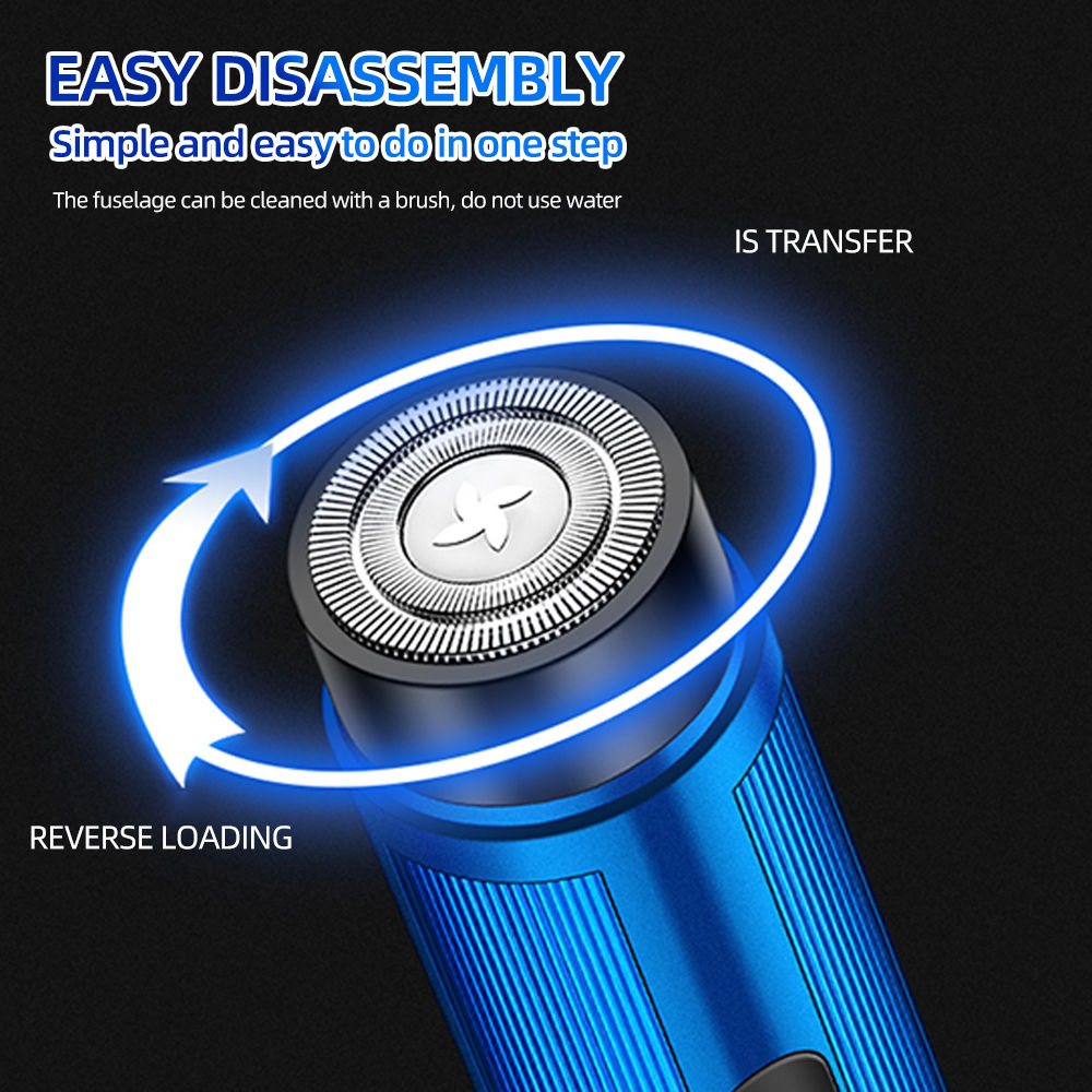 Men's Mini Electric Shaver Rechargeable Razor Epilator Women's Shaving Machine f