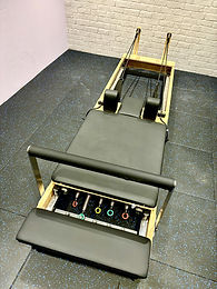 Image of reformer pilates machine