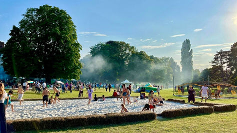 Inauguration de « Compiègne Plage » - édition 2024 au Parc de Bayser