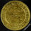 Thumbnail: Bonus Token Penrith 21mm ¼lb check-London & Carlisle Tea By Ardill. Gilt brass