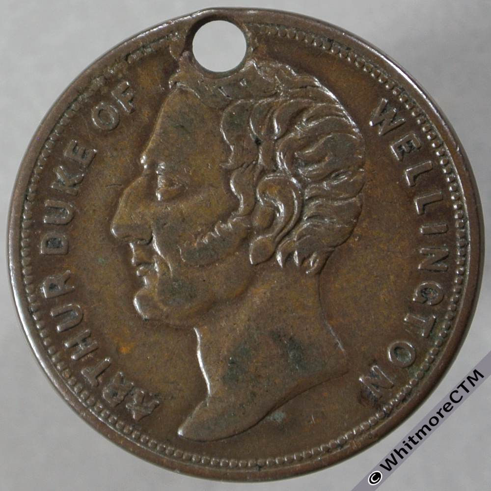 Unofficial Farthing Yarmouth 5252 Robert Bumpstead Grocer - Duke of Wellington