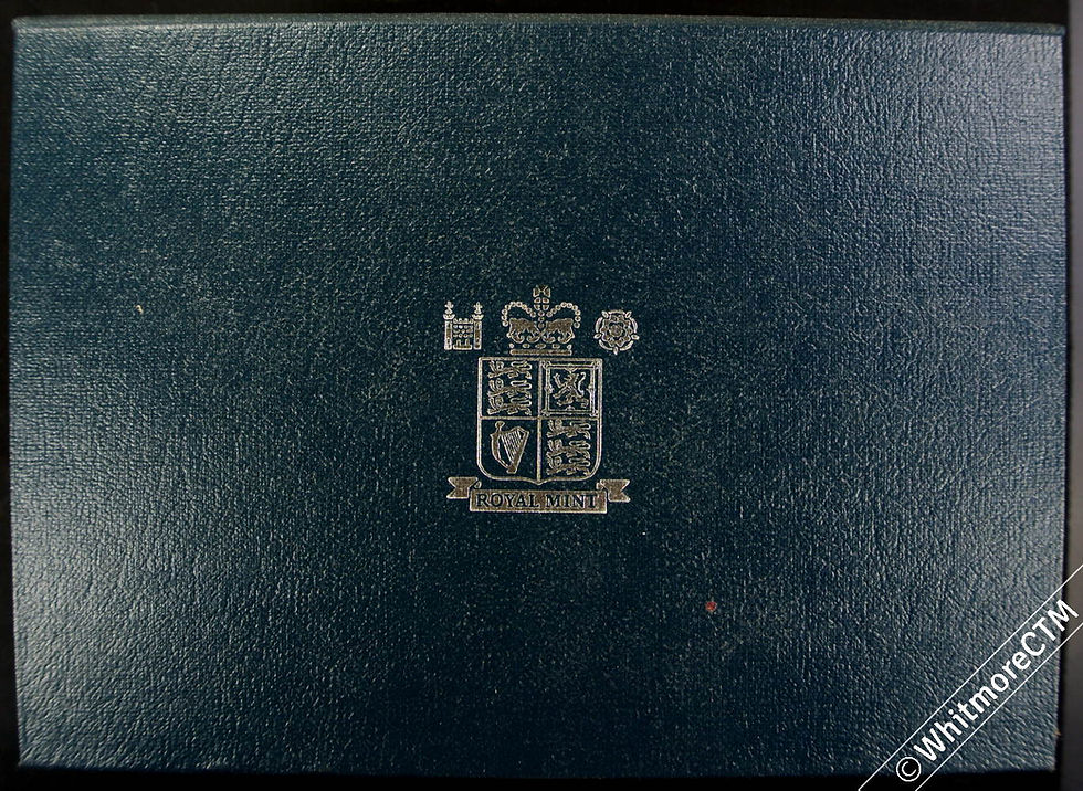 Thumbnail: 1991 Royal Mint presentation proof set of 7 Coins UK decimal coinage