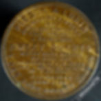 Thumbnail: London Advertising Token 1855 Piesse & Lubin Laboratory of Flowers. 38mm Bronze