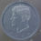 Thumbnail: Toy Coin USA 32mm Kennedy Half Dollar - Ideal Money - Grey Plastic
