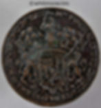France Jeton 32mm 1647 Nevers Stone Challudet. Very rare. Bronze