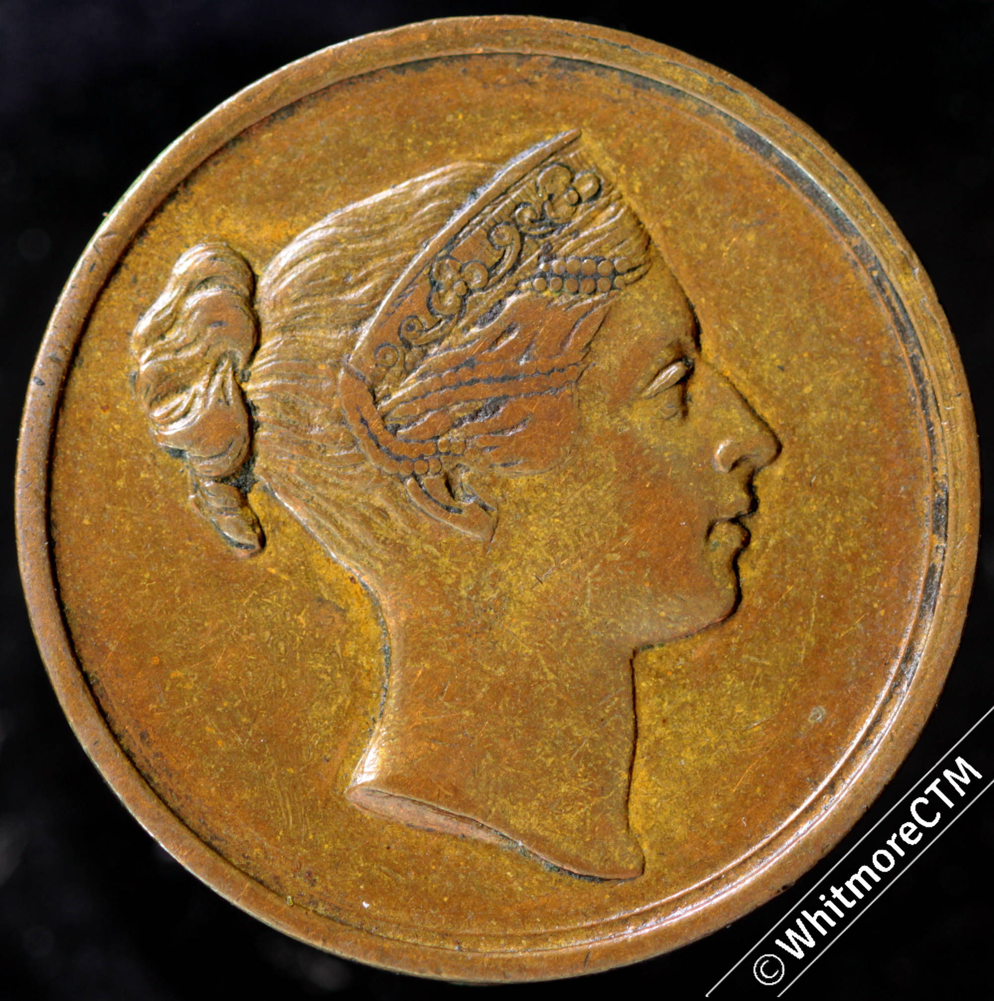 Card Counter Queen Victoria Token 23mm Ae