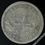 Thumbnail: 19th Century Silver Sixpence London 33 Charing Cross.  Statue on pedestal / Arms