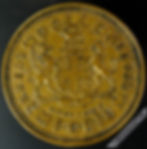 Thumbnail: Nottingham Token 27mm Holroyd - By Hiron. Chamberlain 32 - Gilt bronze