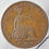 Thumbnail: 1826 British Copper Halfpenny George IV