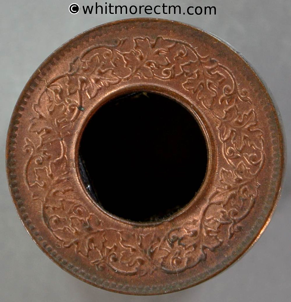 1944 British India Lahore Pice S&W9.242