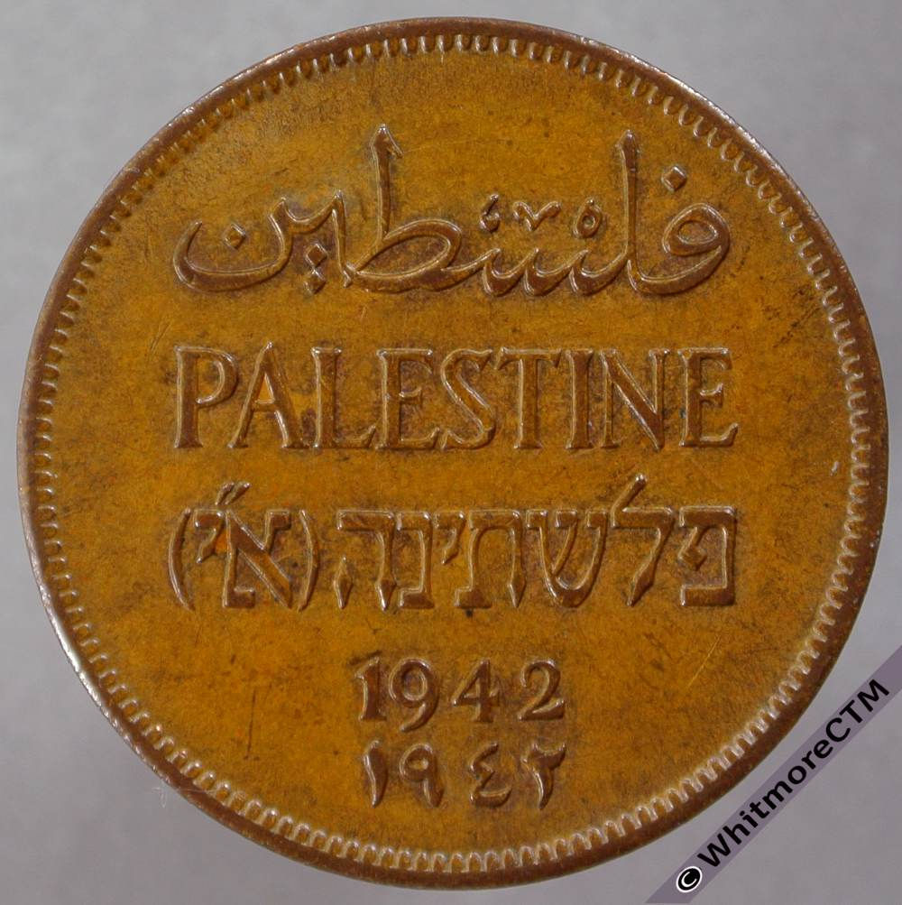 1942 Palestine 2 Mils