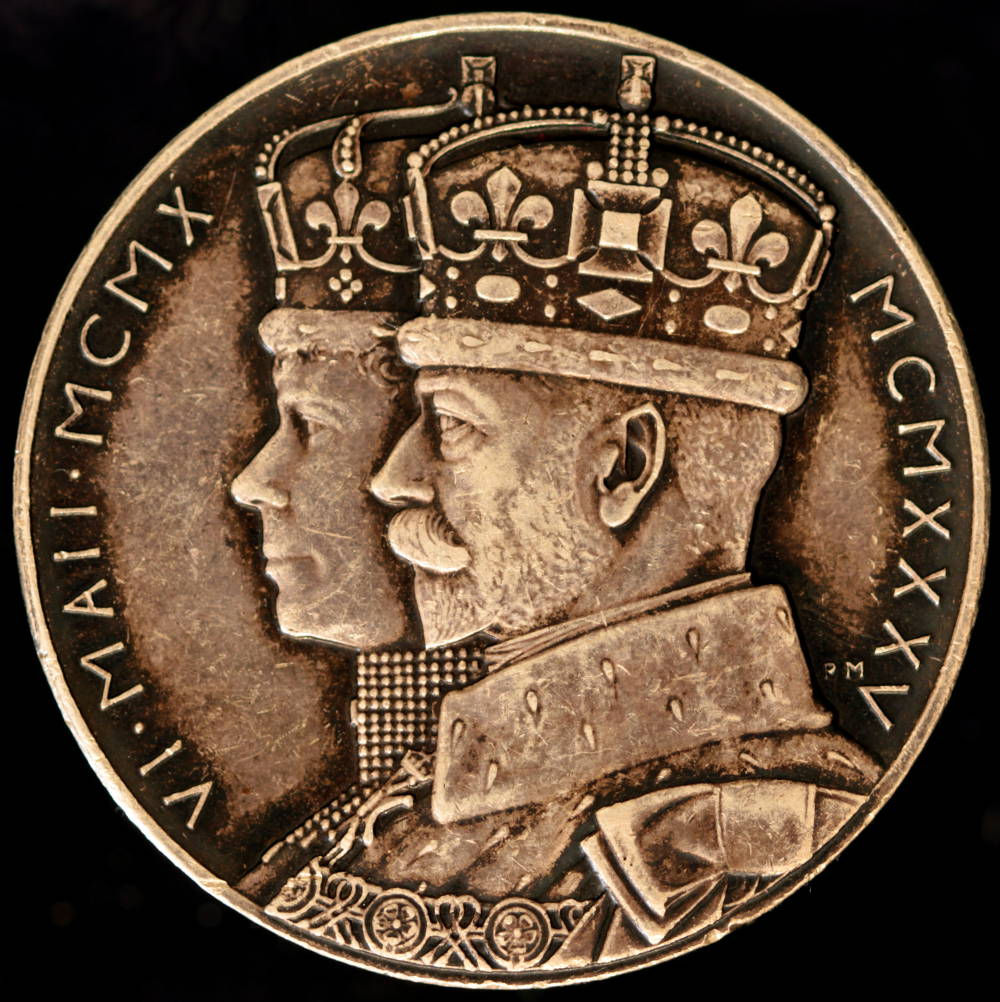 1935 George V Silver Jubilee Official issue Medal 32mm B4249 Silver