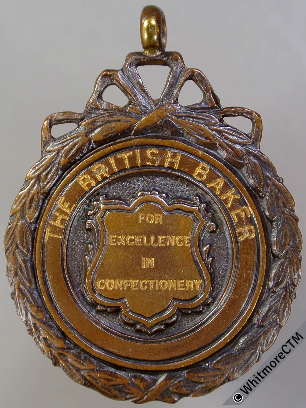 Mexborough 1958 The British Baker Medal 40x29mm Bronze with suspender
