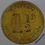 Thumbnail: Value stated Token 24mm M.O.B. / 1½d T.Pope & Co. 110 Livery St B’ham - Brass