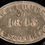 Thumbnail: Communion Token 30x21mm Free Church of Scotland Stamped 3.  Oval.