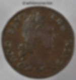 Evasive Halfpenny 314 1796 God Save the King G0990/B0060