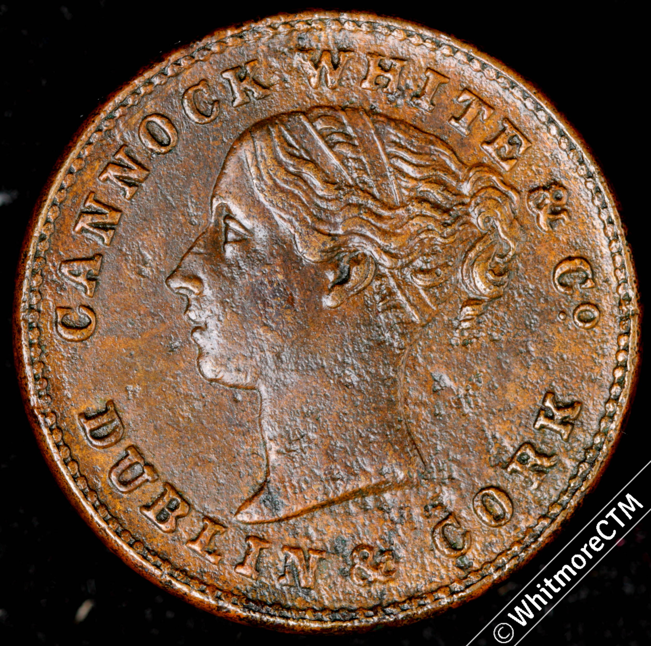 Unofficial Farthing Dublin 5980 Cannock White & Co. Drapers