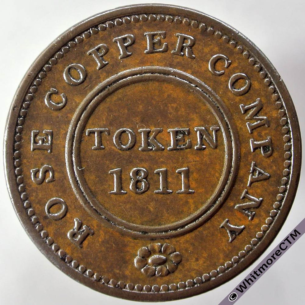 19th Century Halfpenny Birmingham 272 1811