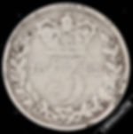 1883 Victoria Young head Silver Threepence 3d