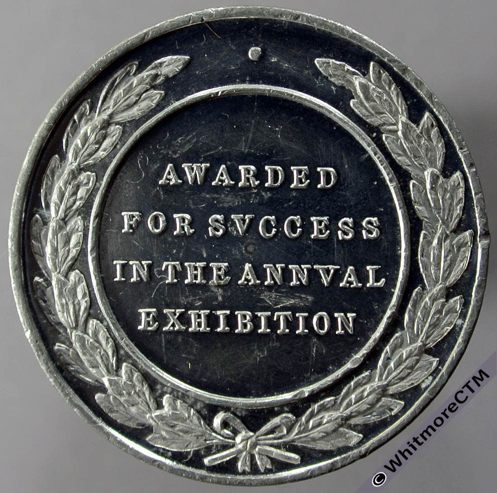 Dorset Arts & Crafts Association Exhibition Medal 32mm By S & S. White metal.