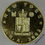 Thumbnail: 2002 New York A.N.A - Arms of Royal Mint. 26mm Gilt bronze proof. 9/11 memorial