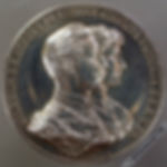 Germany 1906 Silver Wedding of Wilhelm II & Augusta Medal 45mm - Silver