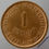 Thumbnail: 1962 Portuguese St Thomas & Prince 1 Escudo - Y18 90% Lustre