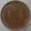 Thumbnail: 1886 British Bronze Farthing Victoria Bun Head. 10% Lustre