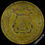 Thumbnail: Refreshment Token Birmingham Musical Society, Lyre / 2 ½ in circles – Brass 30mm