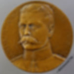 1916 Field Marshal Lord Kitchener Medal 45mm B4120 By J.P.Legastelois - Bronze
